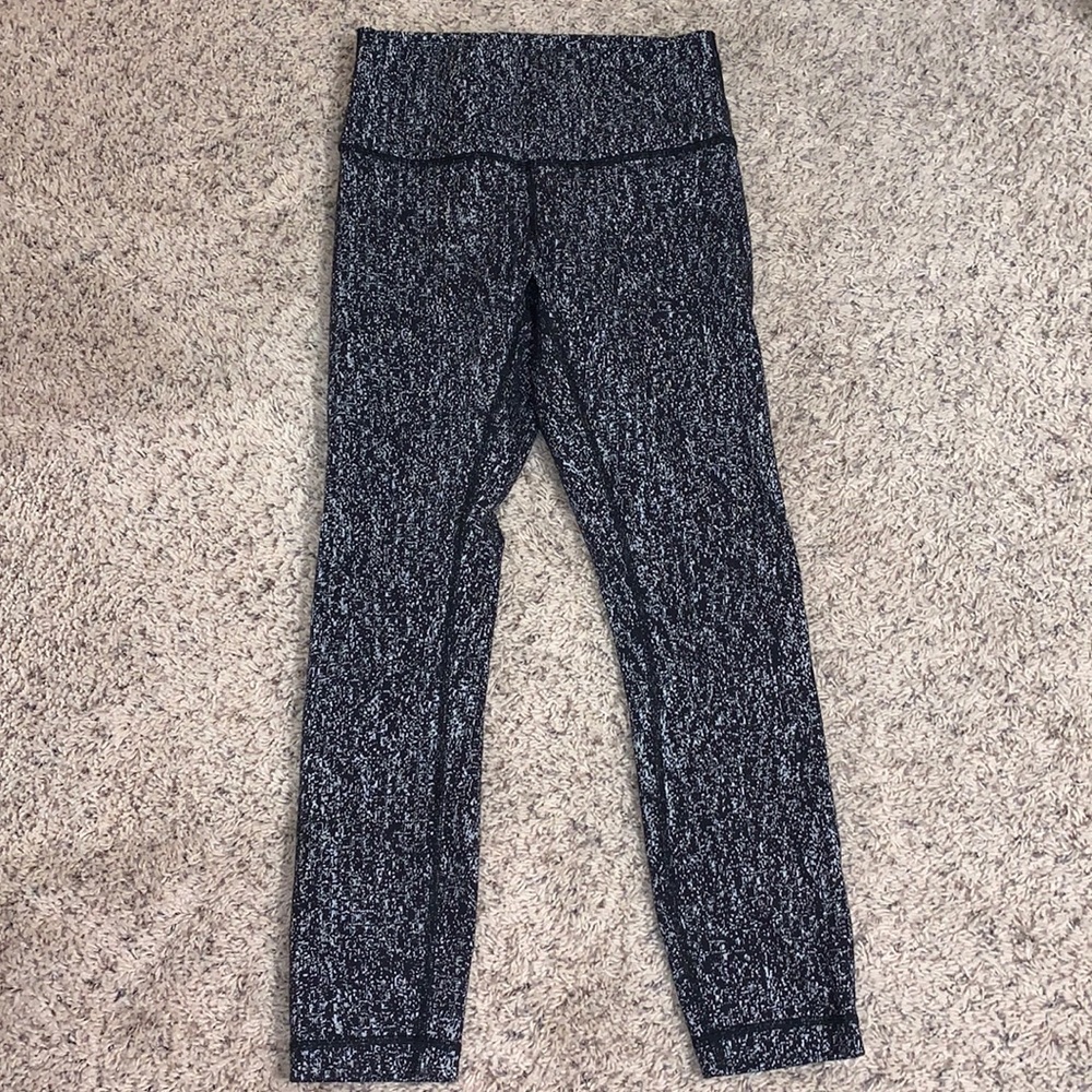 Lululemon Wunder Under 3/4 Length Leggings